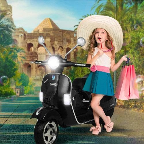 Uenjoy 6V Kids Ride On Electric Motorcycle (Vespa Edition) - Toytexx Uenjoy 6V Kids Ride On Electric Motorcycle (Vespa Edition) - Toytexx